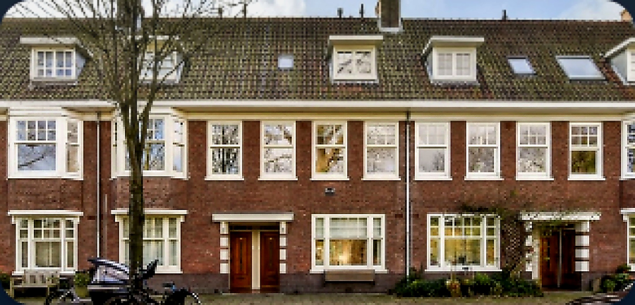 Vooraanzicht Archimedeslaan 36 in Amsterdam